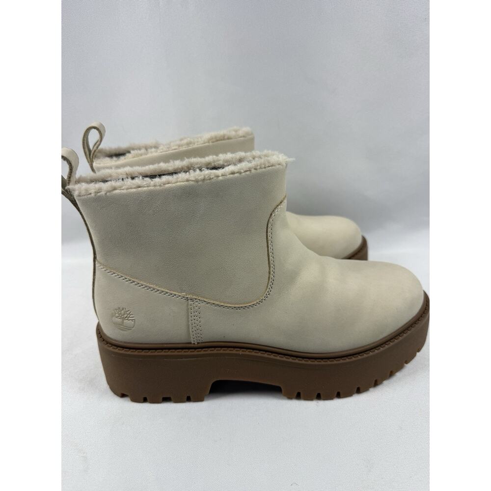 Timberland Stone Street Mid Warm Lined Boot Women’s 8.5 New - Picture 5 of 13